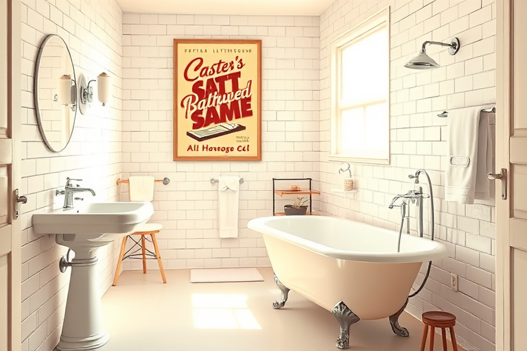 Salle de bain rénovée